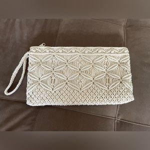 Crochet Wristlet Clutch